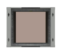 ExtraLink  Wisząca 19" 9U 600x600mm Premium jednosekcyjna (szara) - 1323250 - zdjęcie 3